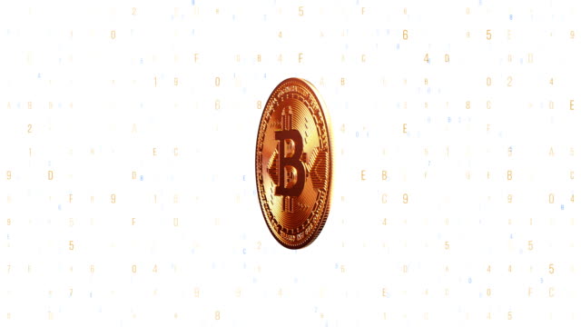 3d-Abstract-animation-of-bitcoin-currency-sign-in-digital-cyberspace
