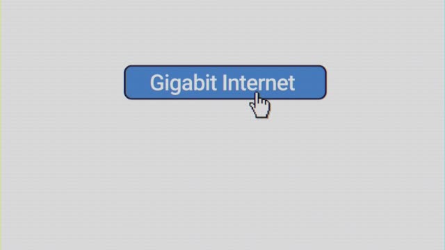 Gigabit-Internet-Social-Media-Button-Hintergrund