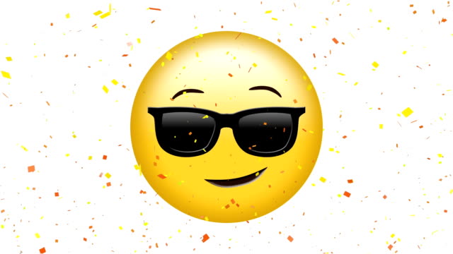Lächelndes-Gesicht-mit-Sonnenbrille-Emoji