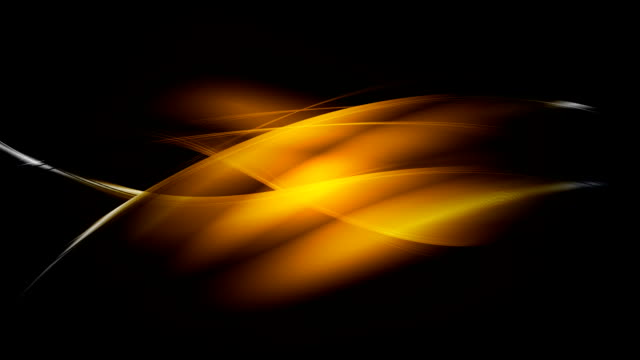 Glowing-dark-orange-waves-video-animation