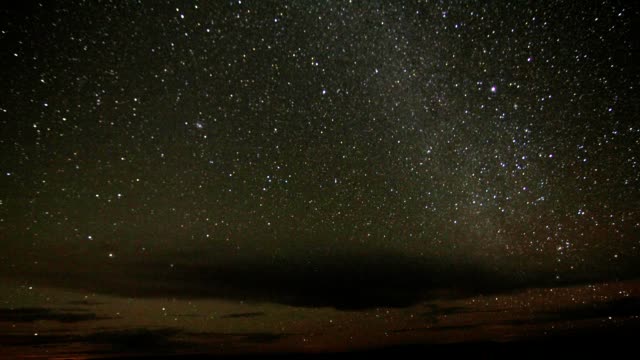 Galaxy-by-night,-time-lapse