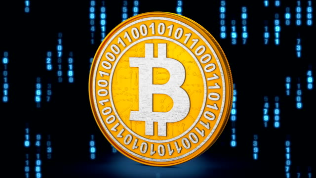 Eine-Münze-von-bitcoin
