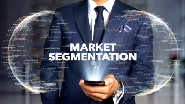 Businessman-Hologram-Concept-Economics---Market-segmentation