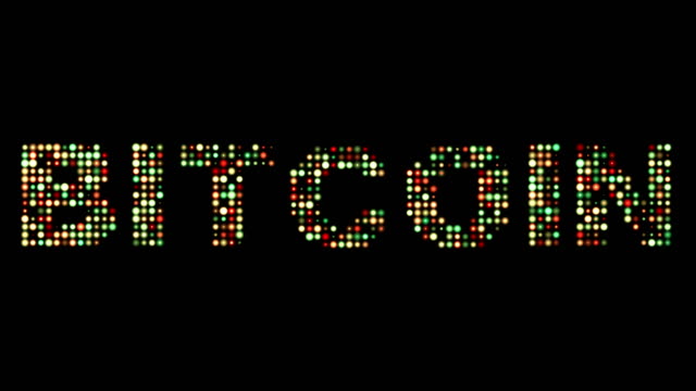 Letrero-LED-colorido-de-Bitcoin