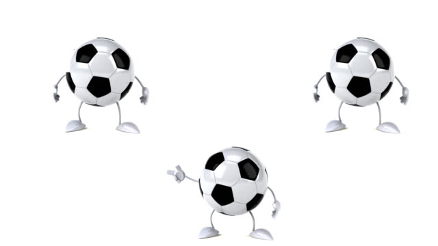 Divertidos-clips-de-fútbol-animación-4K-3D