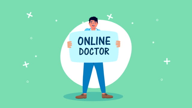 doctor-lifting-label-of-telemedicine-tech