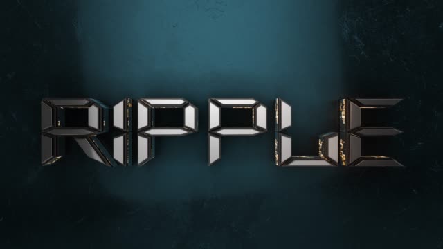 XRP-Ripple-3D-Titel-Animation-Blockchain-Krypto-Währung