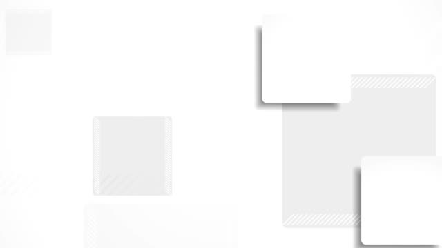 Light-grey-abstract-squares-geometric-video-animation