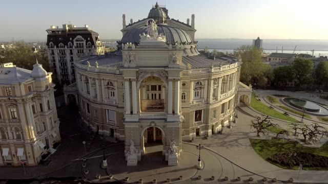 Aerial-view-of-Odessa-Opera-house-in-Ukraine