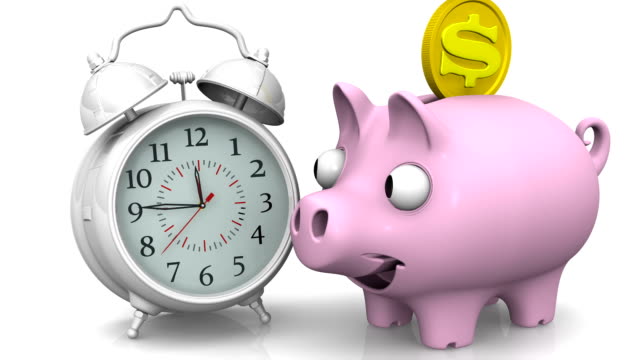 Time-is-money.-Financial-concept