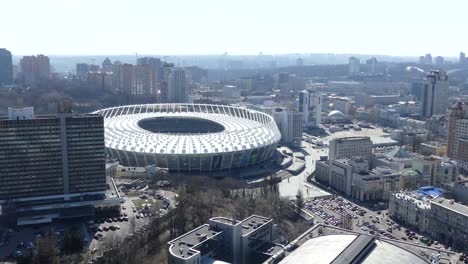 2018-UEFA-Champions-League-final,-panorama-stadium-in-Kiev.