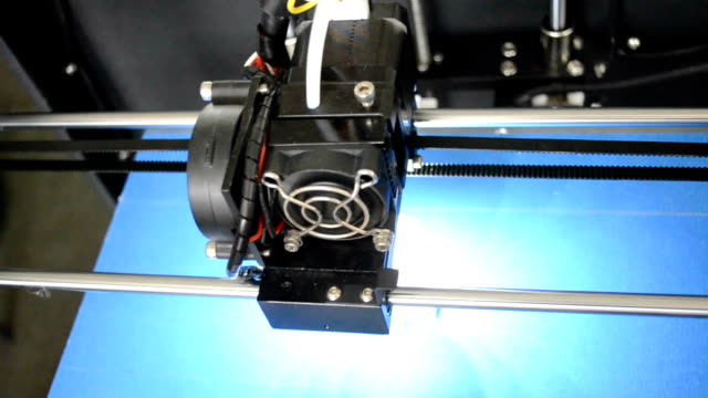 3D-Drucker-druckt-Makro
