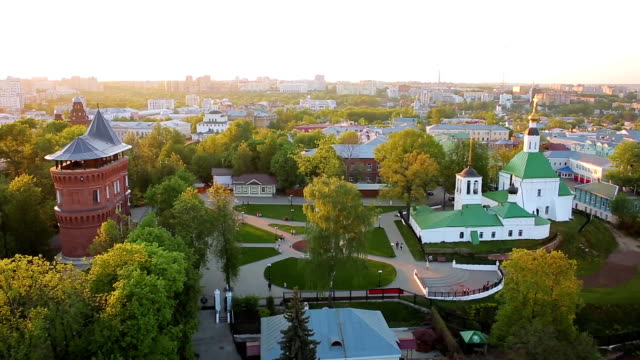 panorámica-vista-aérea-de-Vladimir,-Rusia
