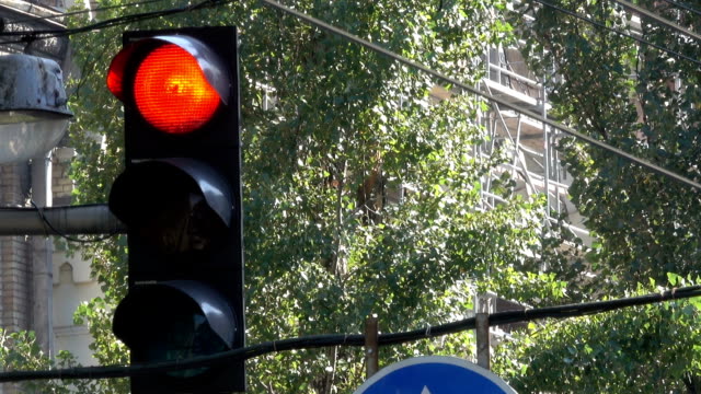 El-semáforo-regula-el-movimiento-de-los-coches