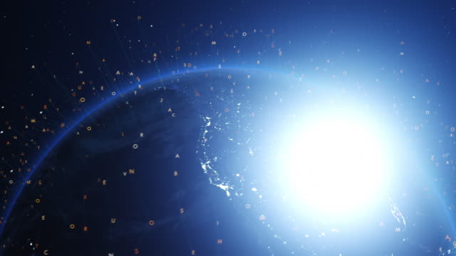 Blue-digital-earth-slowly-zooming-out.-Global-network-concept.