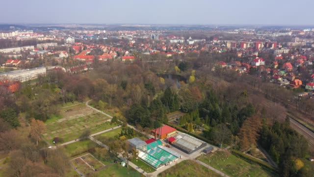 Aerial-view-of-the-botanical-garden