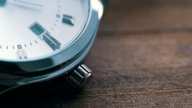 Luxury-men's-watch-Second-hand-close-up
