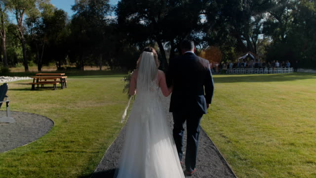 Bride-Walking-with-her-Father