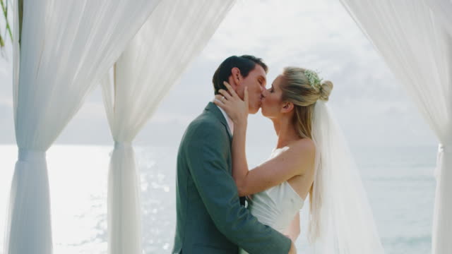 Bride-and-Groom-Kissing
