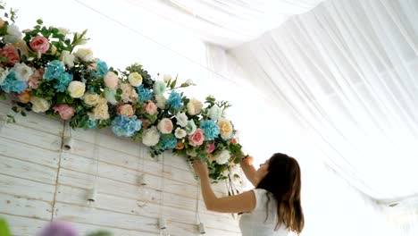 Blumen-Hochzeit-Eventdekoration