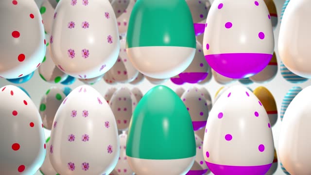Fröhliche-Osterferien-mit-gemalkten-Ei-auf-farbenfroher-Kulisse-Internationale-Frühjahrsfeier