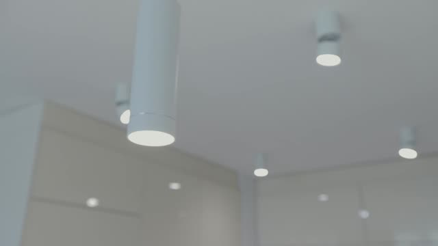 Interior-del-hogar,-lámpara-moderna-en-el-apartamento.