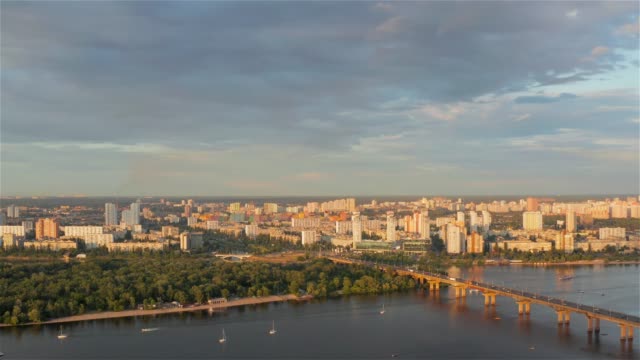 Dnieper-River-with-bridges-and-the-city-of-Kiev