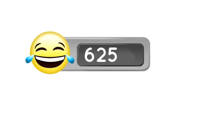 Face-with-tears-of-joy-emoji-with-numbers-4k