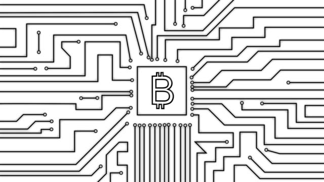 Bitcoin-Mining-Konzept