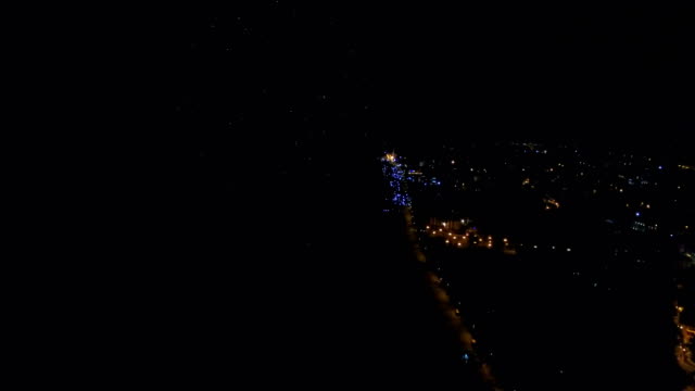 Aerial:-Fireworks-at-night