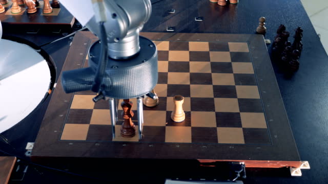 Future-is-now.-Robot-wins-a-human-in-chess.