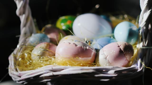 Cool-easter-eggs-in-a-basket.-Easter-meeting