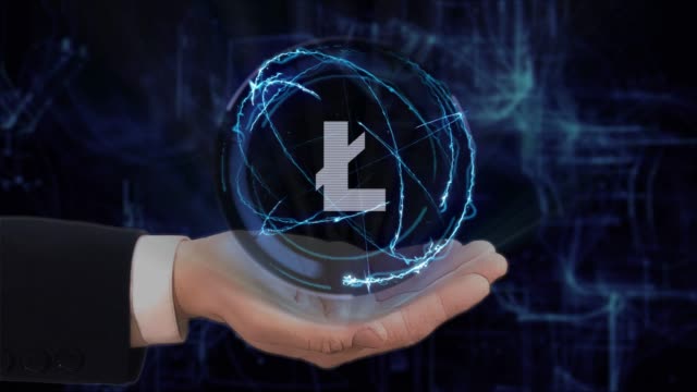 Painted-hand-shows-concept-hologram-Sign-LTC-on-his-hand