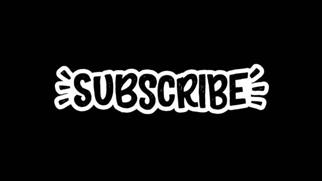4k-moving-inscription-Subscribe-alpha-channel