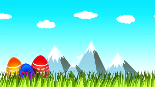 Happy-Easter-background-animation