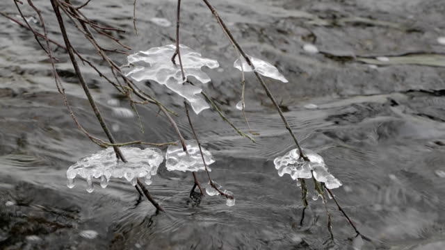 ice-in-the-river-during-the-day