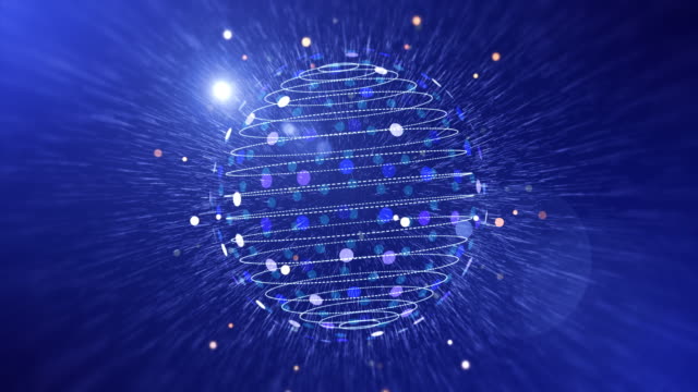 Digital-Globe-Animation-With-Particles