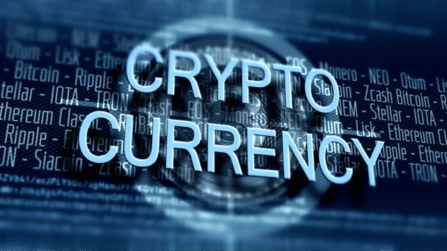 Virtuelle-Kryptowährung-Bitcoin-Symbol-Video-Animation