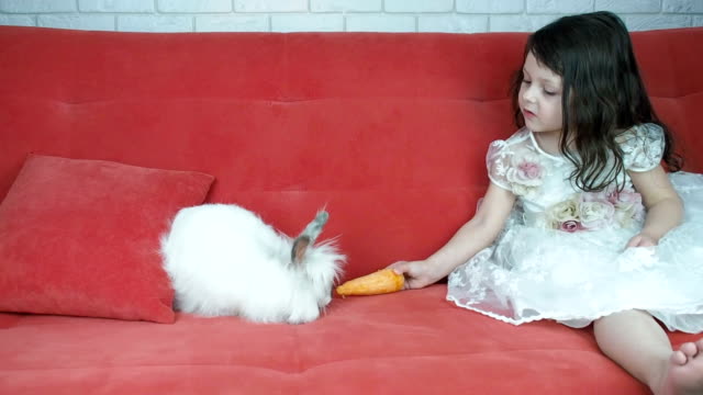 Child-with-a-rabbit.