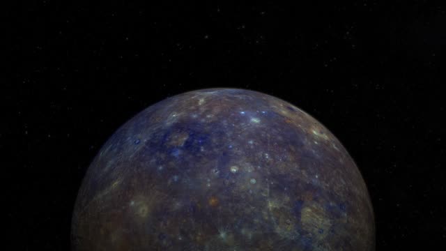 Flying-Over-Planet-Mercury
