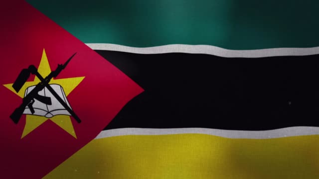 Mozambique-National-Flag---Waving