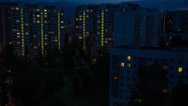 Time-Lapse-City-Lights-In-Windows