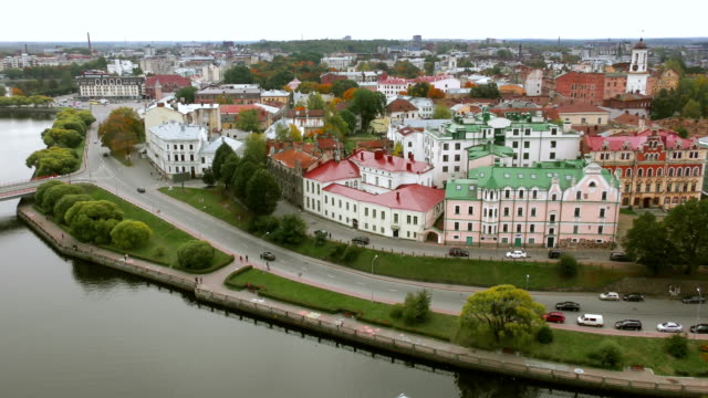 Cityscape-of-Vyborg.-Russia