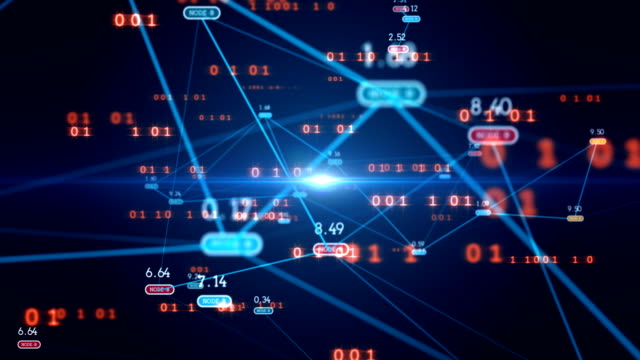 futuristische-Infografik-Datenverbindungen-und-weltweites-Netzwerk