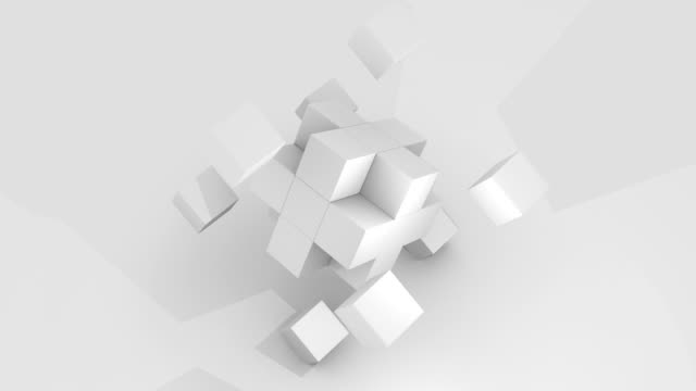 3D-Cube.-Illustration-für-Ihr-Design.-Einfache-geometrische-Würfelsymbol