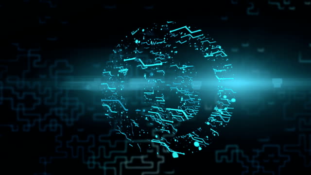 Logo-Animation-Bitcoin.-Helle-Energie-neuronales-Netz