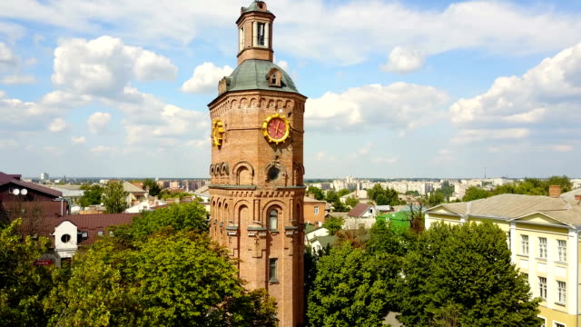Famous-Water-Tower-In-Vinnytsia,-Ukraine