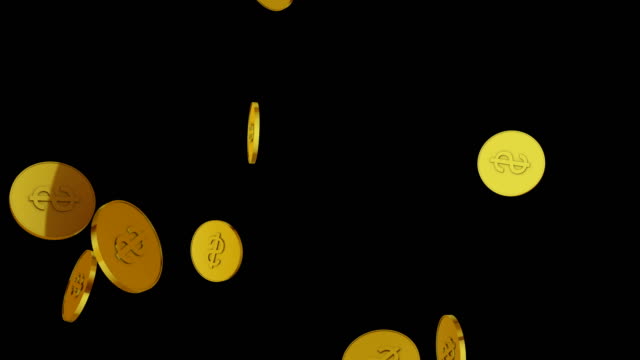 sinkende-goldene-Münzen