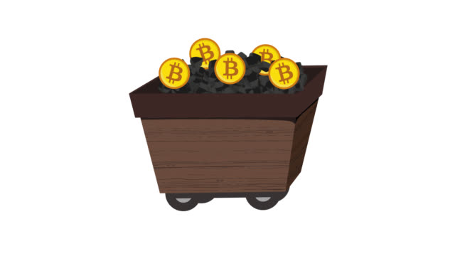 Bitcoin-mining-animation