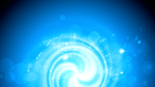 Glänzend-Blau-Windung-video-animation-mit-sparks